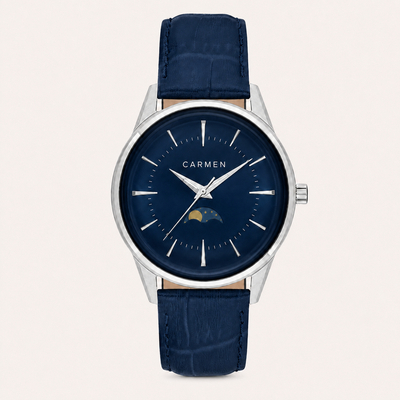 Carmen Carmen Master CRM.10097.04 Ay Göstergeli (Moonphase) Erkek Kol Saati